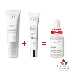 SVR CLAIRIAL PACK Night Peel + CC Creme LIGHT SPF50 + Ampoule anti Taches Gratuite SVR CLAIRIAL PACK Night Peel + CC Creme LIGHT SPF50 + Ampoule anti Taches Gratuite