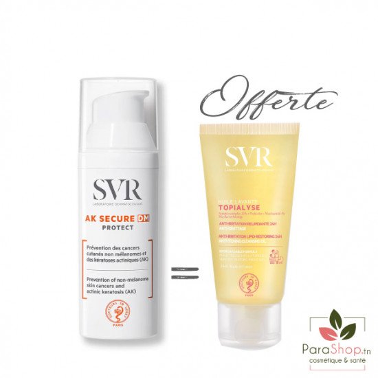 SVR PACK AK SECURE 50ML + HUILE LAVANTE MICELLAIRE 55ML OFFERTE - 2025 SVR PACK AK SECURE 50ML + HUILE LAVANTE MICELLAIRE 55ML OFFERTE - 2025
