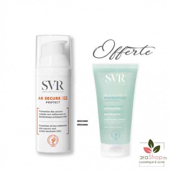 SVR PACK AK SECURE + PHYSIOPURE GELEE MOUSSANTE 55ML OFFERTE - 2025 SVR PACK AK SECURE + PHYSIOPURE GELEE MOUSSANTE 55ML OFFERTE - 2025