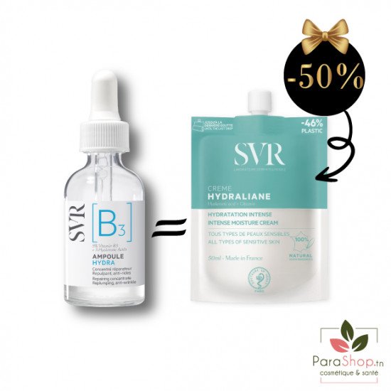 SVR PACK AMPOULE B3 + HYDRALIANE CREME (-50%) - BF 2025