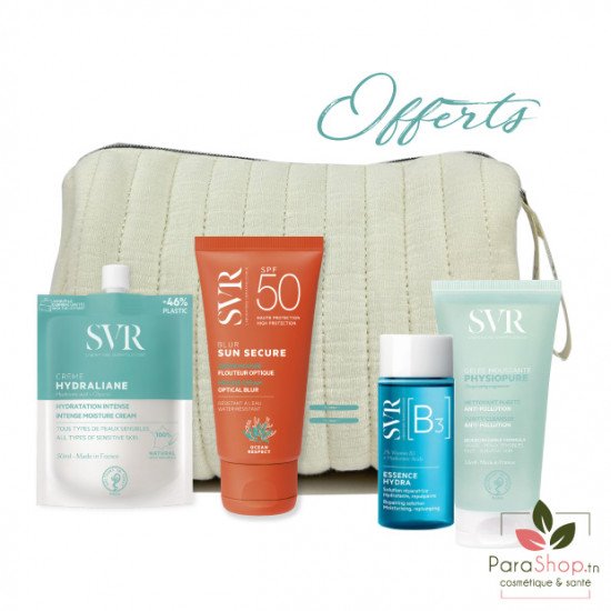 SVR PACK BLUR + HYDRALIANE + Essence Hydra B3 30ML Offerte + Physiopure Gelee 55ml Offerte - 2025 SVR PACK BLUR + HYDRALIANE + Essence Hydra B3 30ML Offerte + Physiopure Gelee 55ml Offerte - 2025