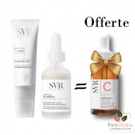 SVR PACK CLAIRIAL AMPOULE + NIGHT PEEL + AMPOULE C OFFERTE - BF 2025 SVR PACK CLAIRIAL AMPOULE + NIGHT PEEL + AMPOULE C OFFERTE - BF 2025