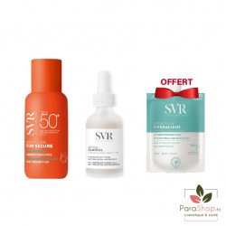SVR PACK CLAIRIAL AMPOULE + SUN SECURE AQUA FLUIDE + HYDRALIANE CREME RICHE OFFERTE SVR PACK CLAIRIAL AMPOULE + SUN SECURE AQUA FLUIDE + HYDRALIANE CREME RICHE OFFERTE