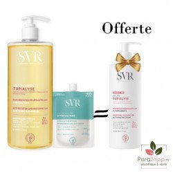SVR PACK HYDRALIANE LEGERE + TOPIALYSE HUILE LAVANTE 1L + CREME 400ML OFFERTE - BF 2025 SVR PACK HYDRALIANE LEGERE + TOPIALYSE HUILE LAVANTE 1L + CREME 400ML OFFERTE - BF 2025