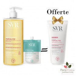 SVR PACK HYDRALIANE RICHE + TOPIALYSE HUILE LAVANTE 1L + CREME 200ML OFFERTE - BF 2025 SVR PACK HYDRALIANE RICHE + TOPIALYSE HUILE LAVANTE 1L + CREME 200ML OFFERTE - BF 2025
