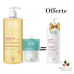 SVR PACK HYDRALIANE RICHE + TOPIALYSE HUILE LAVANTE 1L + CREME 400ML OFFERTE - BF 2025 SVR PACK HYDRALIANE RICHE + TOPIALYSE HUILE LAVANTE 1L + CREME 400ML OFFERTE - BF 2025
