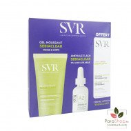 SVR PACK SEBIACLEAR Ampoule Flash + GEL MOUSSANT 200ML + SEBIACLEAR SPF50+ OFFERTE - BF 2025 SVR PACK SEBIACLEAR Ampoule Flash + GEL MOUSSANT 200ML + SEBIACLEAR SPF50+ OFFERTE - BF 2025