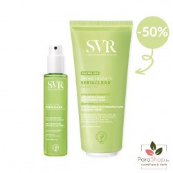SVR PACK SEBIACLEAR SPRAY CORPS+ CREME LAVANTE 200ML 50% OFFERTE - 2025