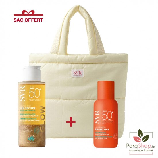 SVR PACK SUN SECURE AQUA FLUIDE + Eau Solaire Glow SPF50+ - 2026