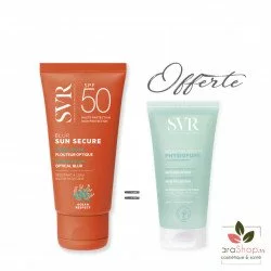 SVR PACK SUN SECURE BLUR SPF50+ + PHYSIOPURE GELEE MOUSSANTE 55ML OFFERTE - 2025