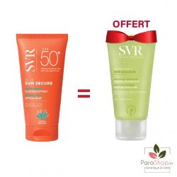 SVR PACK SUN SECURE BLUR SPF50+ Sans Parfum  + SEBIACLEAR GEL 55ML OFFERT - 2026