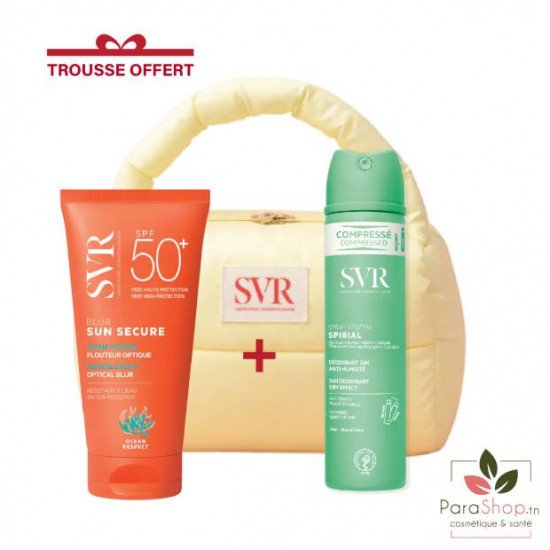 SVR PACK SUN SECURE BLUR SPF50+ Sans Parfum + SPIRIAL Spray Vegetal - 2026 SVR PACK SUN SECURE BLUR SPF50+ Sans Parfum + SPIRIAL Spray Vegetal - 2026