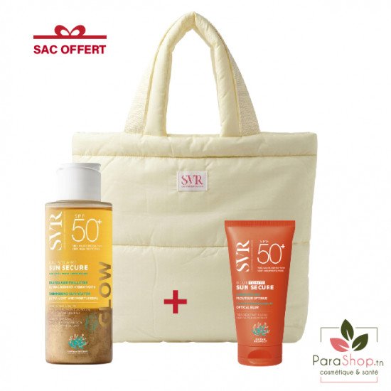 SVR PACK SUN SECURE BLUR Teinte + Eau Solaire Glow SPF50+ - 2026
