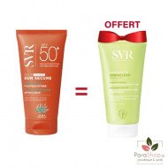 SVR PACK SUN SECURE BLUR TEINTE + SEBIACLEAR CREME LAVANTE 55ML OFFERTE - 2026 SVR PACK SUN SECURE BLUR TEINTE + SEBIACLEAR CREME LAVANTE 55ML OFFERTE - 2026