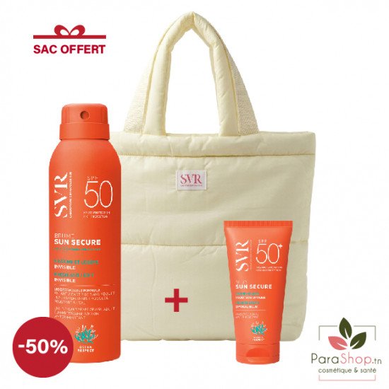 SVR PACK SUN SECURE Brume + Blur Sans Parfum - 2026 SVR PACK SUN SECURE Brume + Blur Sans Parfum - 2026