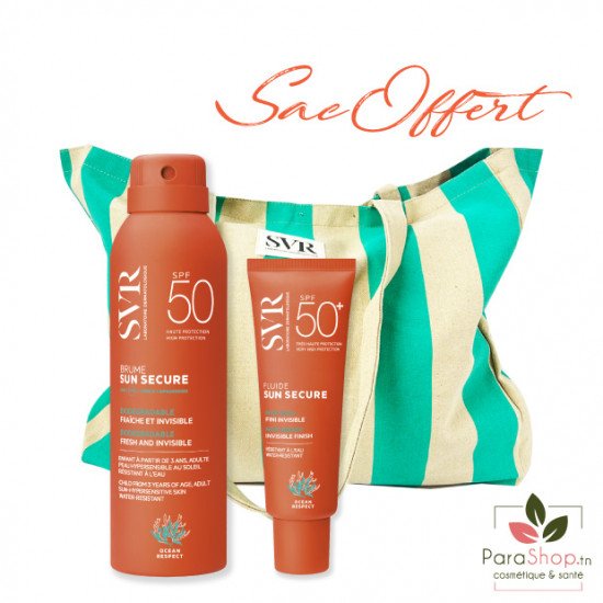 SVR PACK SUN SECURE Brume + Fluide SPF50+ - 2025 SVR PACK SUN SECURE Brume + Fluide SPF50+ - 2025