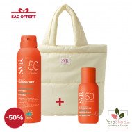 SVR PACK SUN SECURE Brume SPF50+ AQUA FLUIDE SPF50+ - 2026 SVR PACK SUN SECURE Brume SPF50+ AQUA FLUIDE SPF50+ - 2026