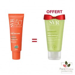 SVR PACK SUN SECURE FLUIDE + SEBIACLEAR GEL MOUSSANT 55ML OFFERT - 2026
