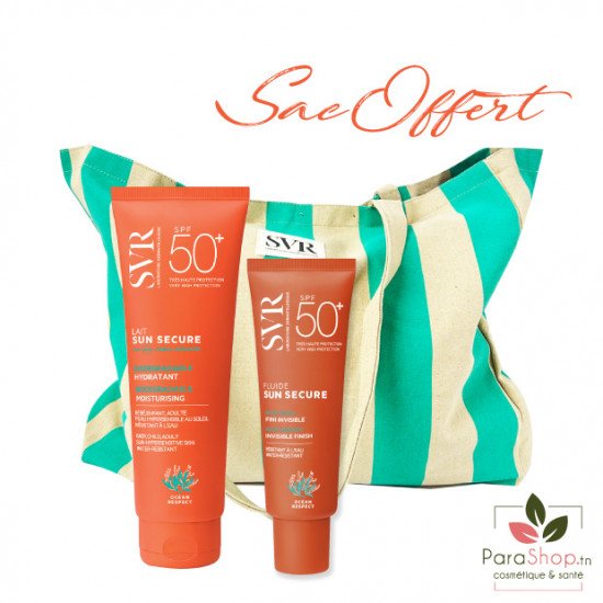 SVR PACK SUN SECURE Lait + Fluide SPF50+ - 2025 SVR PACK SUN SECURE Lait + Fluide SPF50+ - 2025