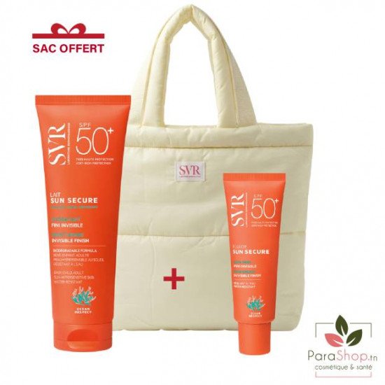SVR PACK SUN SECURE LAIT + FLUIDE SPF50+ - 2026 SVR PACK SUN SECURE LAIT + FLUIDE SPF50+ - 2026