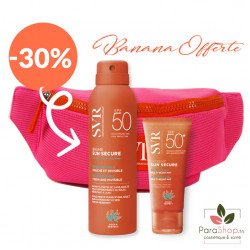 SVR PACK TROUSSE BANANA SUN SECURE Brume (-30%) + Extreme SPF50+ - 2025  SVR PACK TROUSSE BANANA SUN SECURE Brume (-30%) + Extreme SPF50+ - 2025