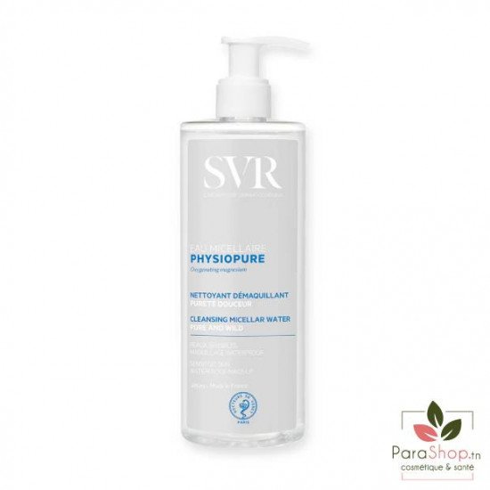 SVR PHYSIOPURE EAU MICELLAIRE 400ML SVR PHYSIOPURE EAU MICELLAIRE 400ML