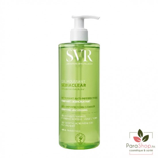 SVR SEBIACLEAR GEL MOUSSANT 400ML SVR SEBIACLEAR GEL MOUSSANT 400ML