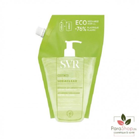 SVR SEBIACLEAR GEL MOUSSANT RECHARGE 400ML SVR SEBIACLEAR GEL MOUSSANT RECHARGE 400ML