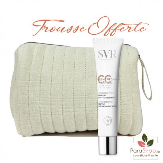SVR TROUSSE CLAIRIAL CC Creme MEDIUM SPF50+ SVR TROUSSE CLAIRIAL CC Creme MEDIUM SPF50+
