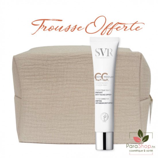 SVR TROUSSE CLAIRIAL CC Creme MEDIUM SPF50+ SVR TROUSSE CLAIRIAL CC Creme MEDIUM SPF50+