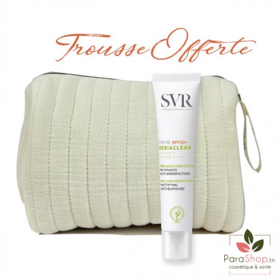 SVR TROUSSE SEBIACLEAR CREME SPF50+ 40ML SVR TROUSSE SEBIACLEAR CREME SPF50+ 40ML