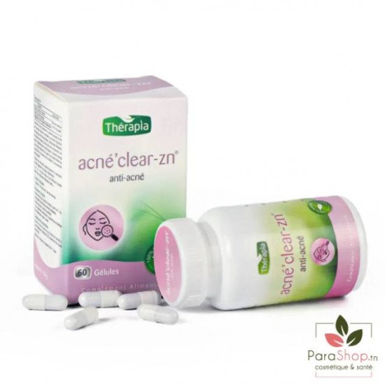 THERAPIA ACNE'CLEAR-ZN 60 GELULES