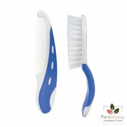 Brosse et peigne pour bébé orange -tigex