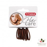 TITANIA 12 Elastiques Marrons 3CMX2MM - 7801 TITANIA 12 Elastiques Marrons 3CMX2MM - 7801