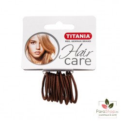 TITANIA 12 Elastiques Marrons 3CMX2MM - 7801 TITANIA 12 Elastiques Marrons 3CMX2MM - 7801