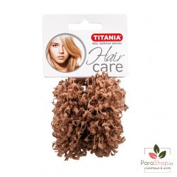 TITANIA 2 Chouchous Touffus Marrons 6.5CM - 7878 TITANIA 2 Chouchous Touffus Marrons 6.5CM - 7878