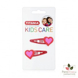 TITANIA 2 Clips a Cheveux Coeur - 8501 Kids TITANIA 2 Clips a Cheveux Coeur - 8501 Kids