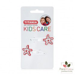 TITANIA 2 Clips a Cheveux Etoile des mers - 8519 Kids TITANIA 2 Clips a Cheveux Etoile des mers - 8519 Kids