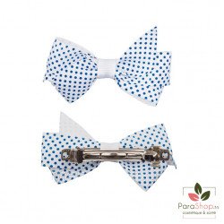 TITANIA 2 Noeuds sur Barette Blanc - 7902 GIRL TITANIA 2 Noeuds sur Barette Blanc - 7902 GIRL