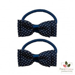 TITANIA 2 Noeuds sur Elastique Bleu - 7907 GIRL TITANIA 2 Noeuds sur Elastique Bleu - 7907 GIRL