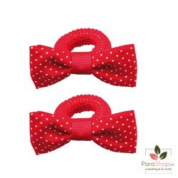 TITANIA 2 Noeuds sur Elastique Rouge - 7903 GIRL