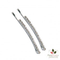 TITANIA 2 Pinces a Cheveux avec Strass -  8182/GL1  TITANIA 2 Pinces a Cheveux avec Strass -  8182/GL1
