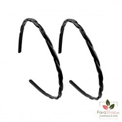 TITANIA 2 Serre Tete Curl Noir - 7963 