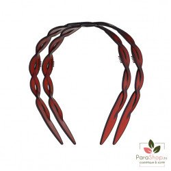 TITANIA 2 Serre Tete Tresse Marron - 7974 TITANIA 2 Serre Tete Tresse Marron - 7974