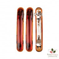 TITANIA 3 Barrettes Marrons 8.5x1.3CM - 7851B TITANIA 3 Barrettes Marrons 8.5x1.3CM - 7851B
