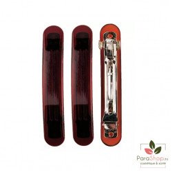 TITANIA 3 Barrettes Marrons 9.5x1.5CM - 7857B TITANIA 3 Barrettes Marrons 9.5x1.5CM - 7857B