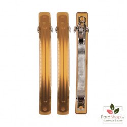 TITANIA 3 Barrettes Marrons Claires 11x1.5CM - 7855B TITANIA 3 Barrettes Marrons Claires 11x1.5CM - 7855B