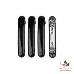 TITANIA 4 Barrettes Noires 6x1CM - 7862B TITANIA 4 Barrettes Noires 6x1CM - 7862B