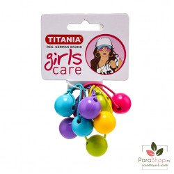 TITANIA 5 Elastiques Balle pour Tresse - 7982 GIRL TITANIA 5 Elastiques Balle pour Tresse - 7982 GIRL