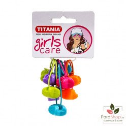 TITANIA 5 Elastiques Etoile pour Tresse - 7984 GIRL TITANIA 5 Elastiques Etoile pour Tresse - 7984 GIRL